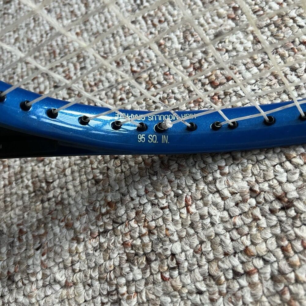 Wilson Hammer System 7.2 Tennis Racket w/ Original Carry Bag Vintage Size 4 1/2 - Picture 4 of 11